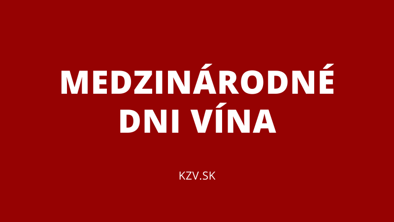 Medzinárodné a svetové dni vína (2021)