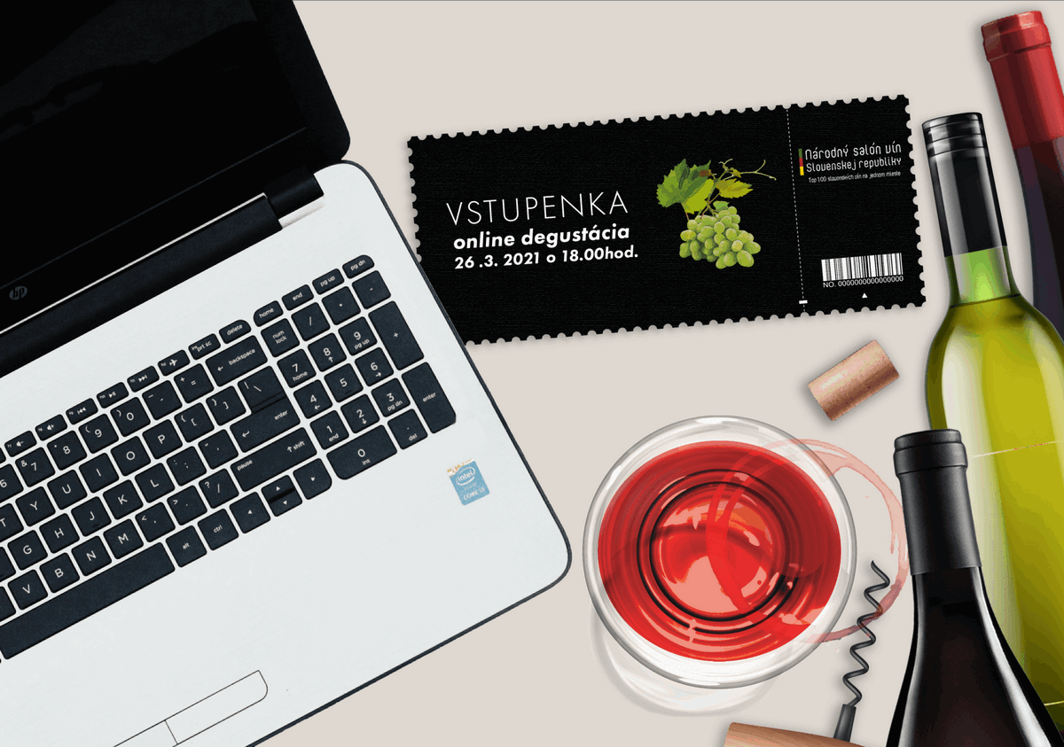 Online degustácia vín z kolekcie Národného salónu vín