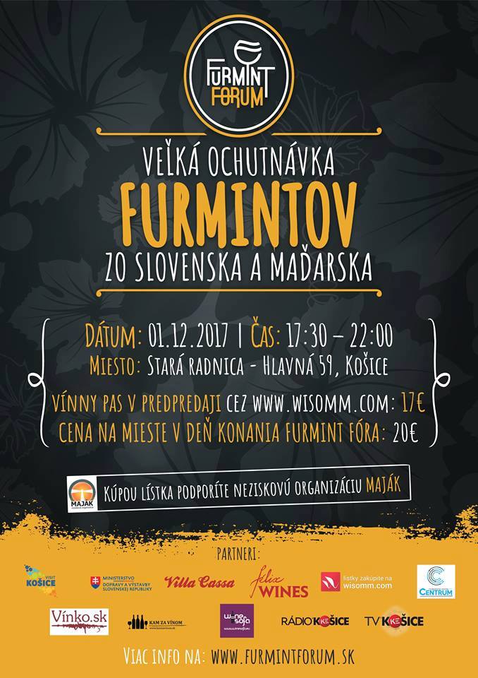 Furmint Forum (1.12.2017) + rozhovor s organizátorom
