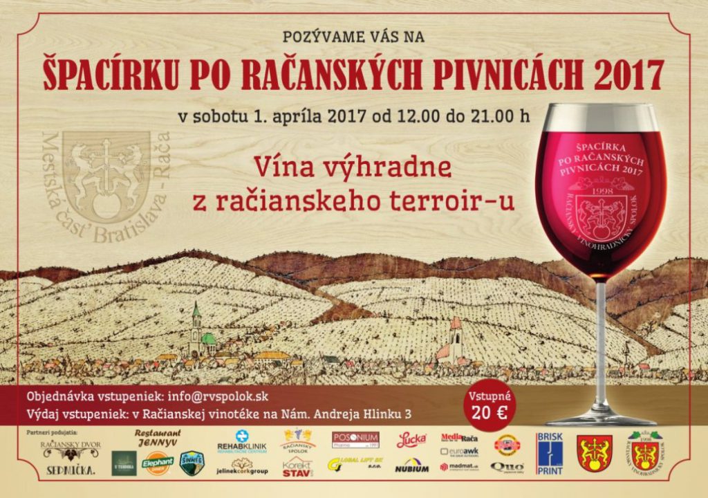 Špacírka po račanských pivnicách (1.4.2017)