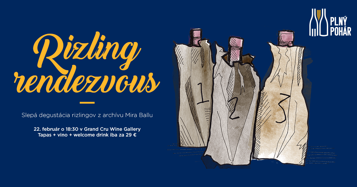 Rizling rendezvous - slepá degustácia rizlingov (22.2.2017)