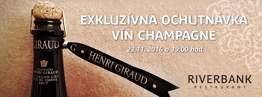 Exkluzívna ochutnávka vín Champagne (23.11.2016)