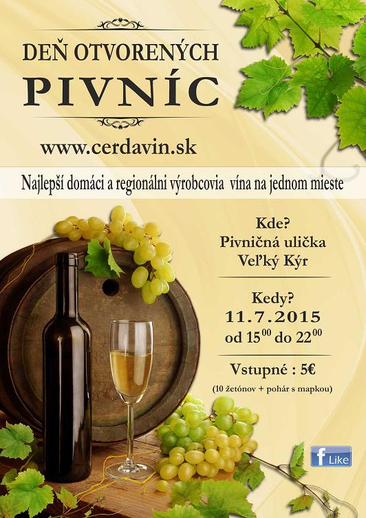 DEŇ OTVORENÝCH PIVNÍC vo Veľkom Kýre (11.7.2015)