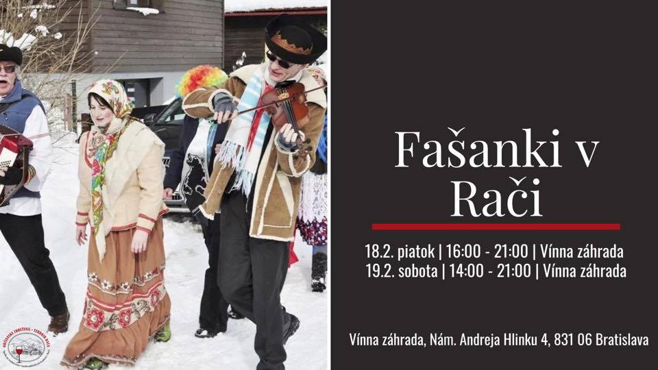 Fašiangy vo Vínnej záhrade