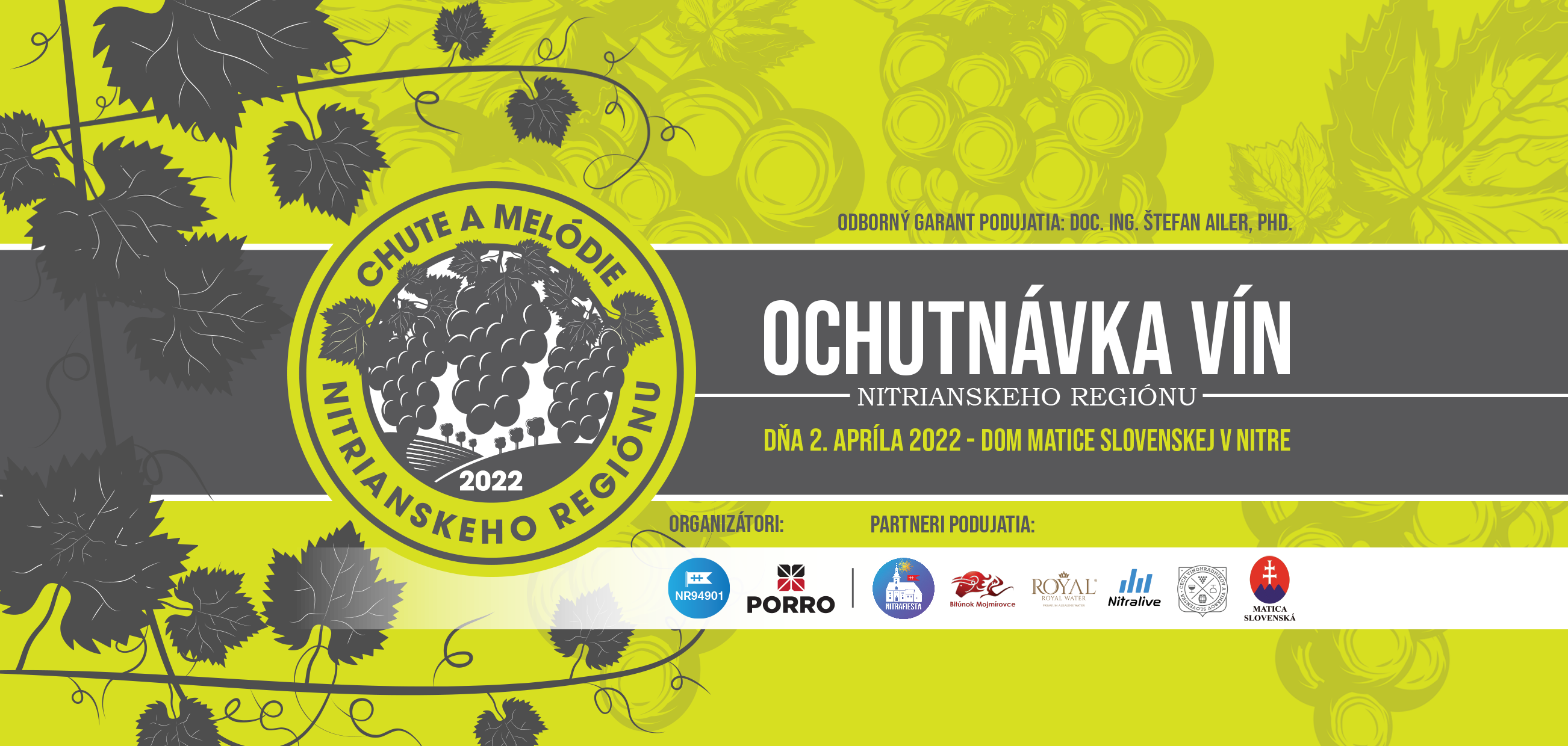 Ochutnávka vín Nitrianskeho regiónu