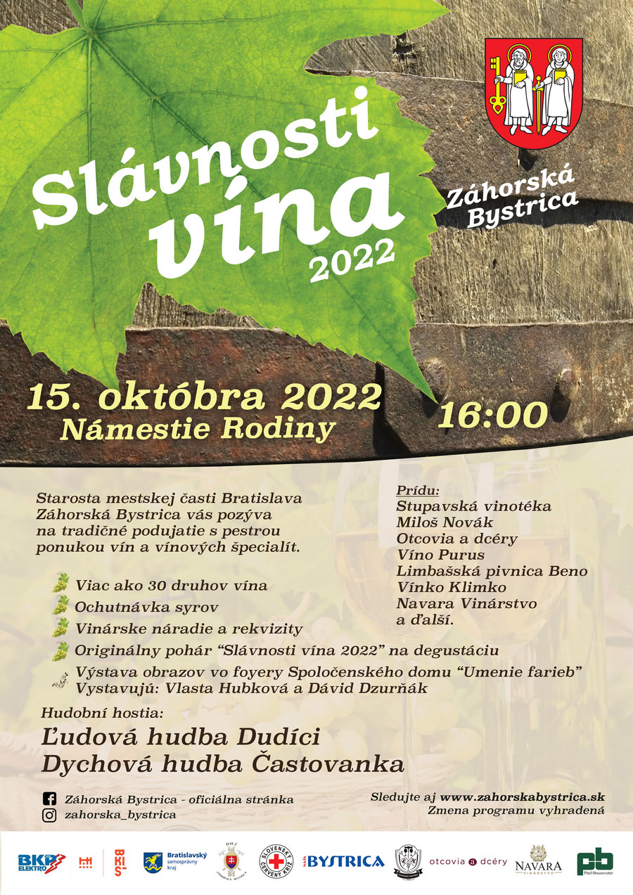 Slávnosti vína 2022