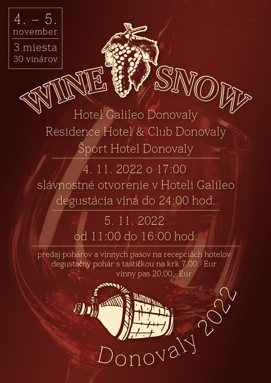 WINE SNOW DONOVALY 2022