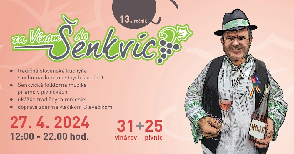 Za vínom do Šenkvíc 2024