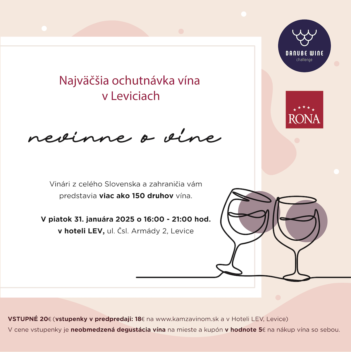 Nevinne o víne v Leviciach
