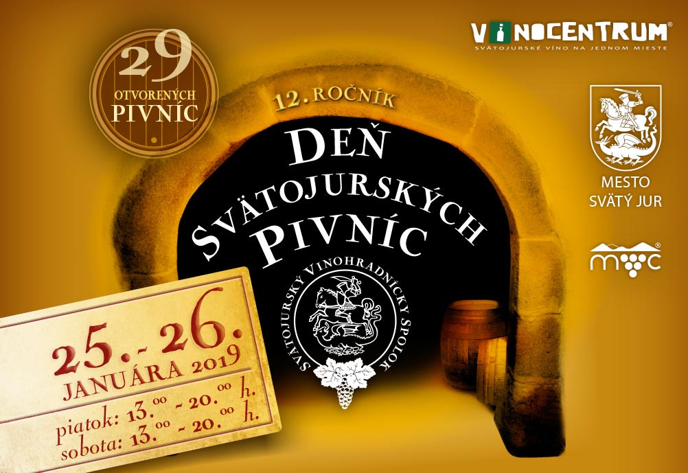 Deň svätojurských pivníc 2019 (25. - 26.1.2019)