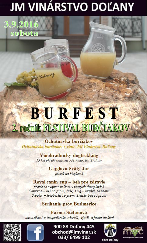 BURFEST - Festival burčiakov (3.9.2016)