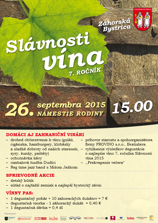 Slávnosti vína - Záhorská Bystrica (26.9.2015)