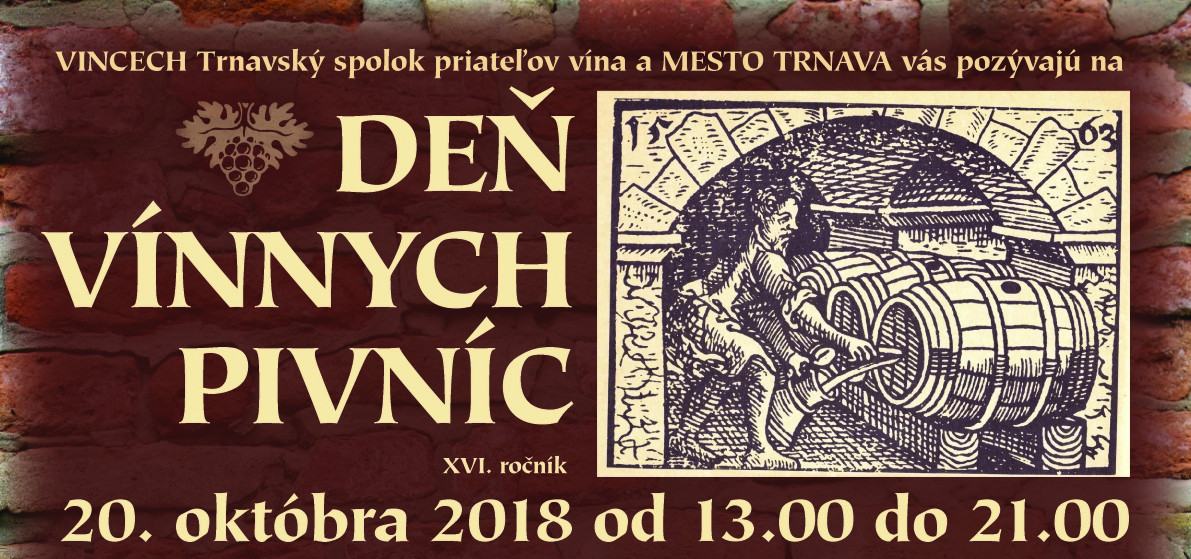 Deň vínnych pivníc v Trnave (20.10.2018)