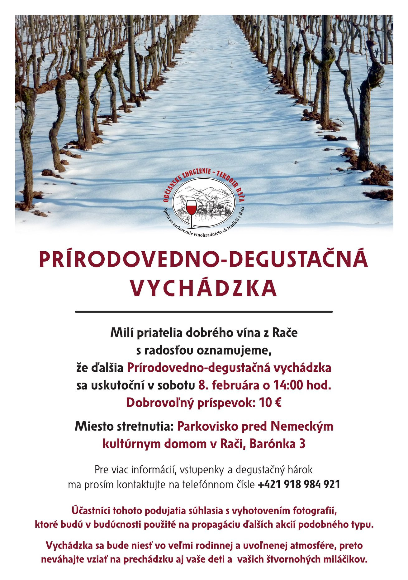 Prírodovedno-degustačná vychádzka po račianskych vinohradoch