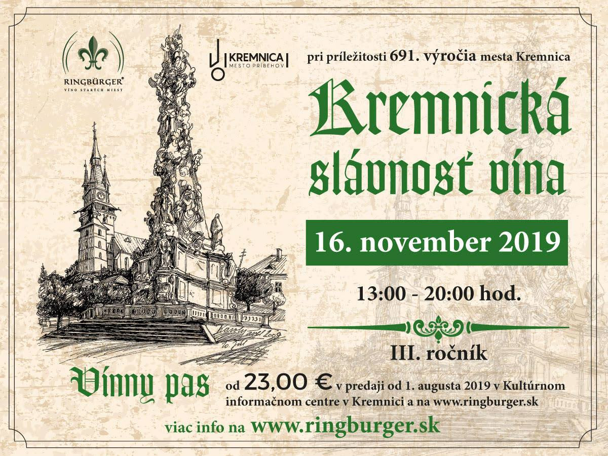 Kremnická slávnosť vína 2019 (16.11.2019)