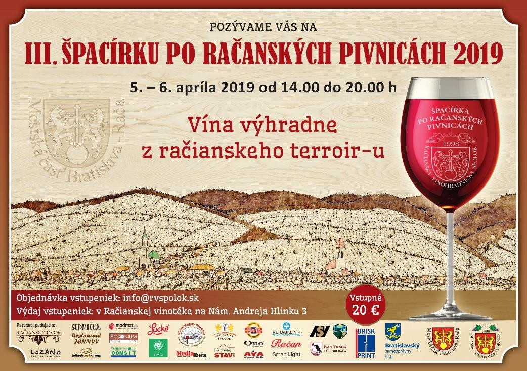 Špacírka po račanských pivnicách (5. – 6.4.2019)