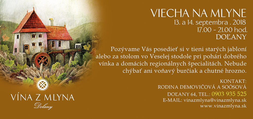 VIECHA NA MLYNE (13. a 14.9.2018)