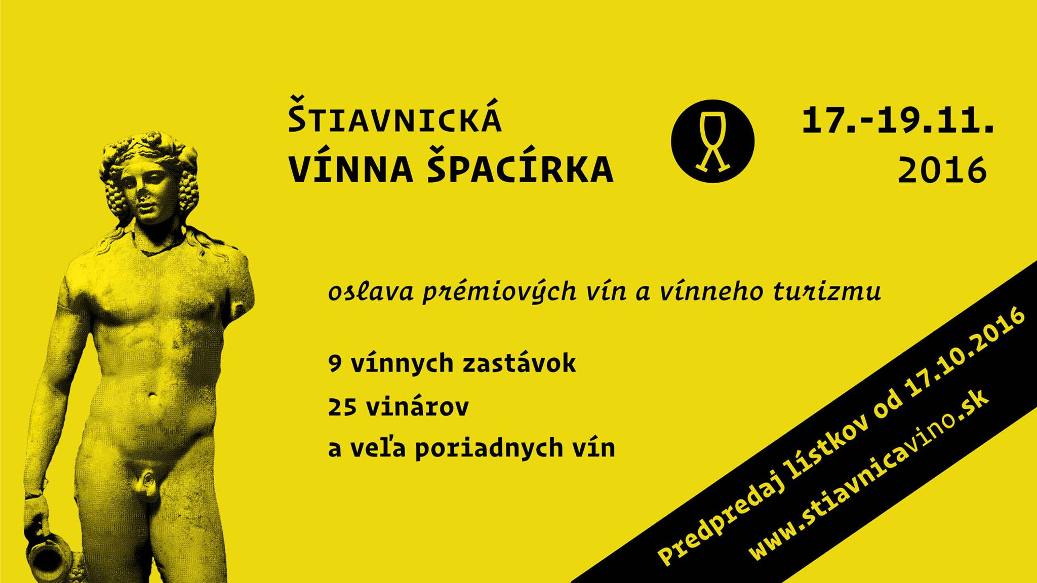 Štiavnická vínna špacírka 2016 (17.-19.11.2016)