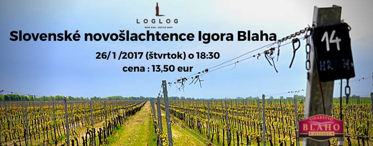 Slovenské novošlachtence Igora Blaha (26.1.2017)