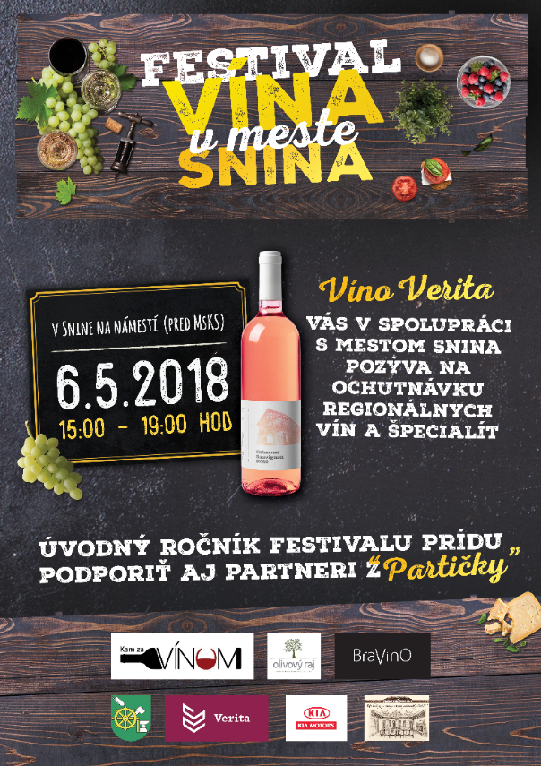Festival vína v meste Snina