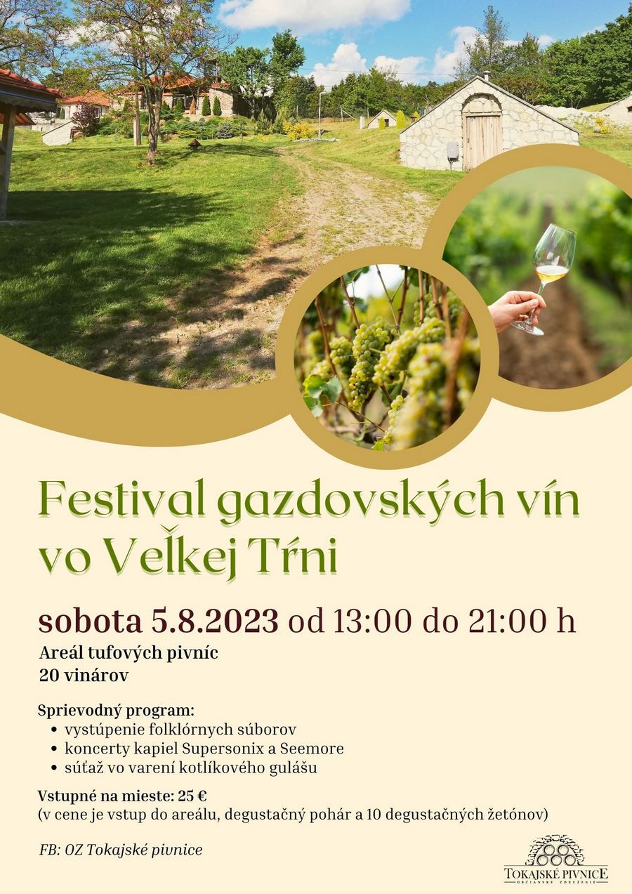 Festival gazdovských vín vo Veľkej Tŕni