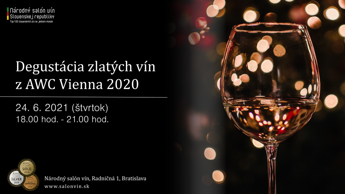Degustácia zlatých vín z AWC Vienna 2020