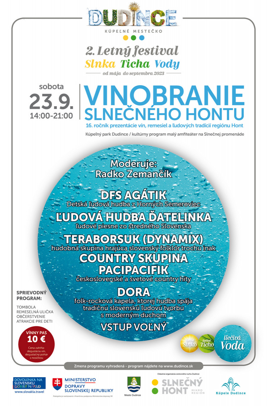 VINOBRANIE SLNEČNÉHO HONTU