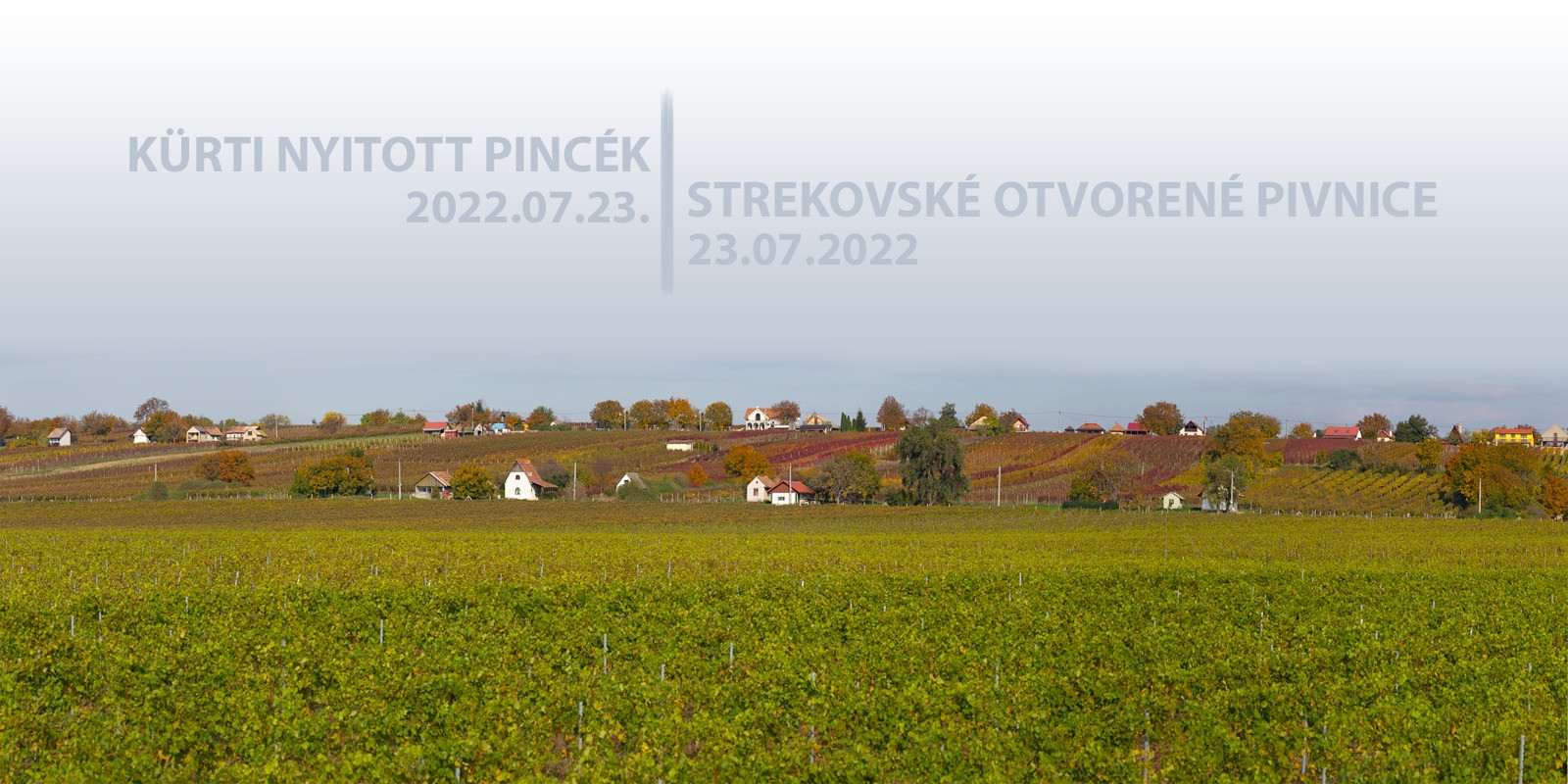 Strekovské otvorené pivnice 2022
