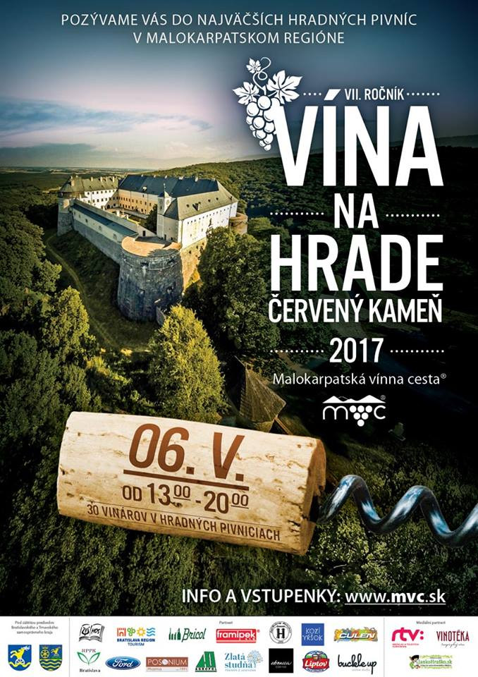 Vína na hrade Červený Kameň (6.5.2017)