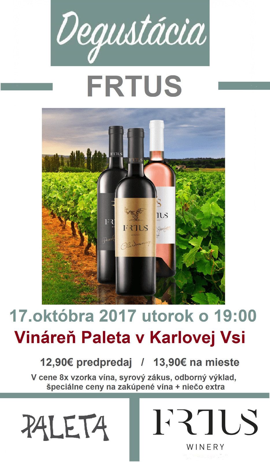 Degustácia vinárstva Frtus (17.10.2017)