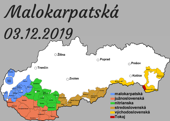 Ochutnávka vín v tme - Malokarpatská (3.12.2019)