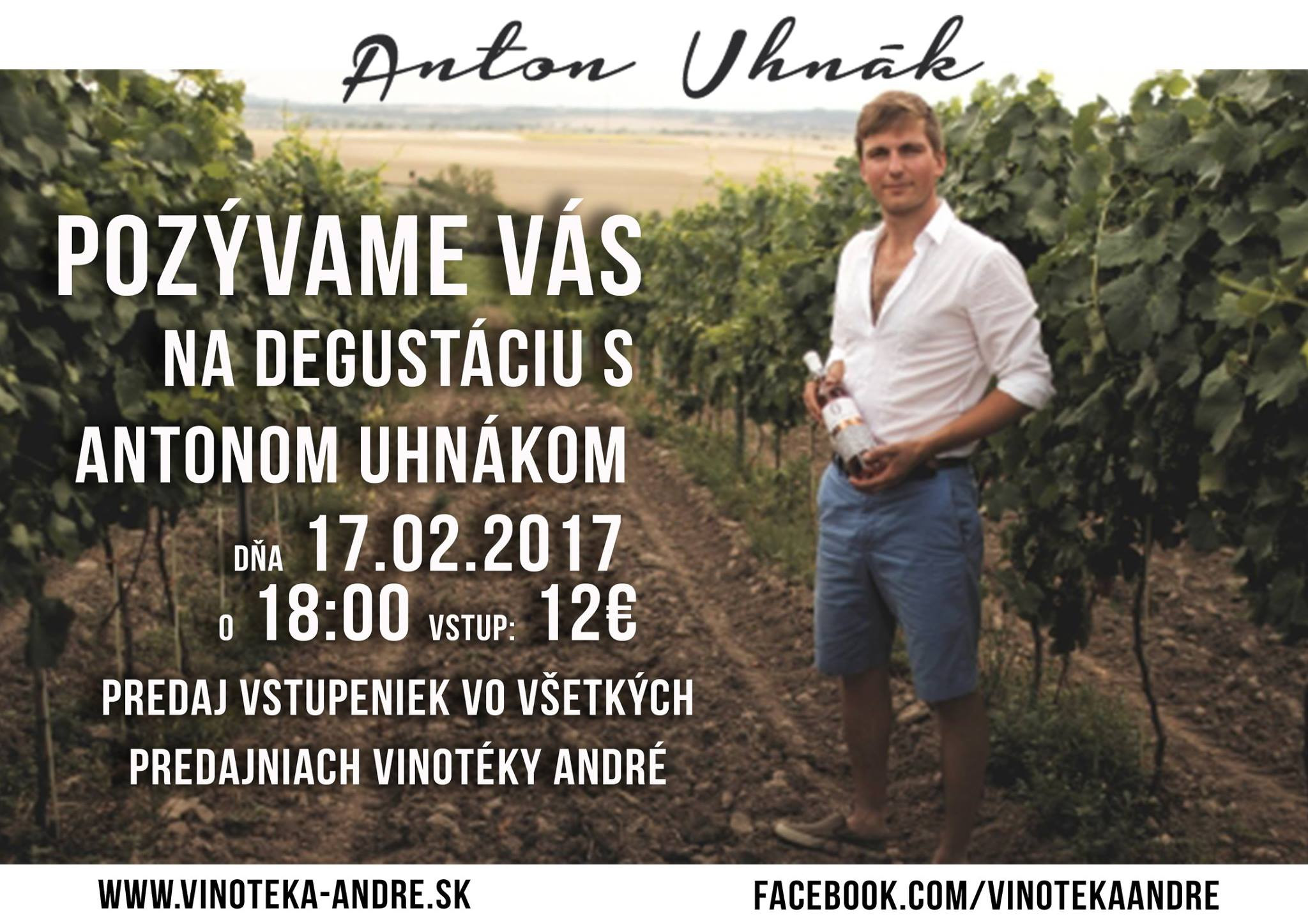 Degustácia s Antonom Uhnákom (17.2.2017)