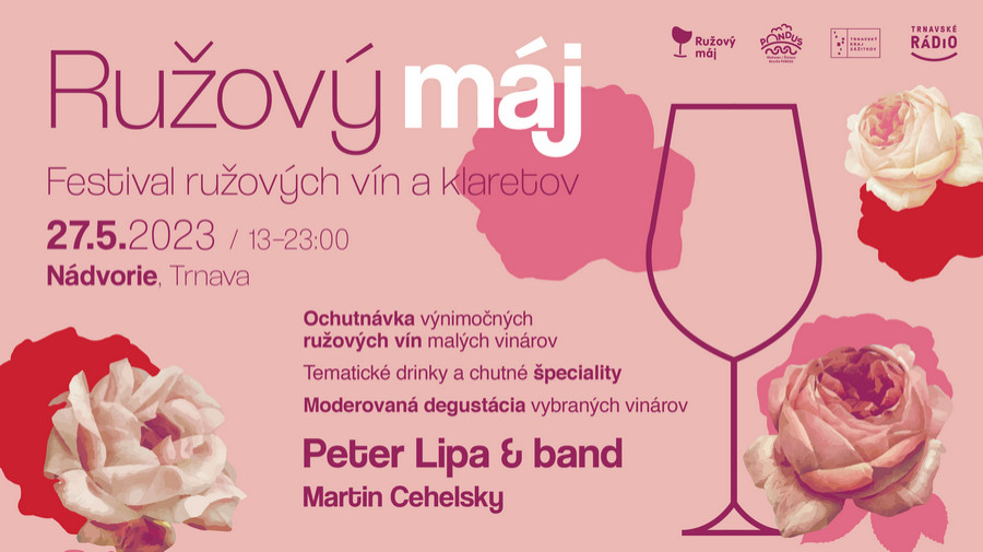 RUŽOVÝ MÁJ - festival ružových vín a klaretov