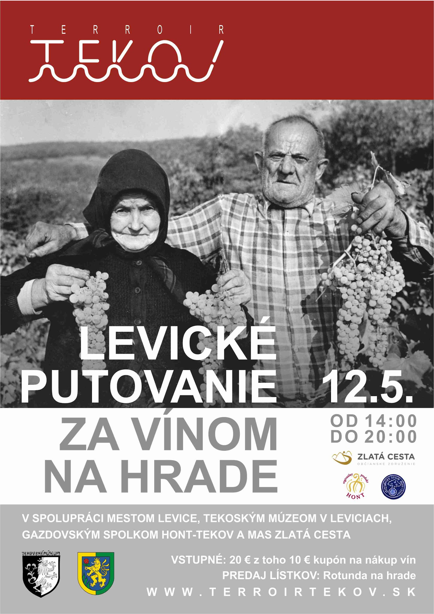 Levické putovanie za vínom na hrade (12.5.2018)