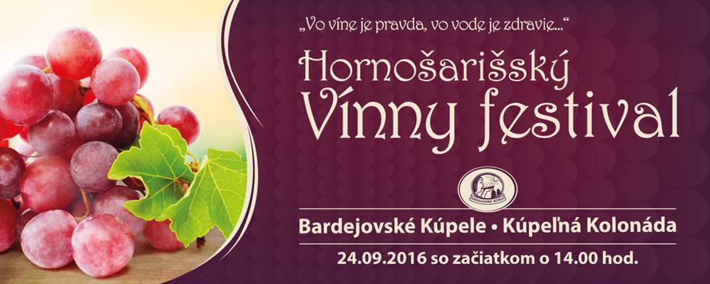 Hornošarišský vínny festival (24.9.2016)