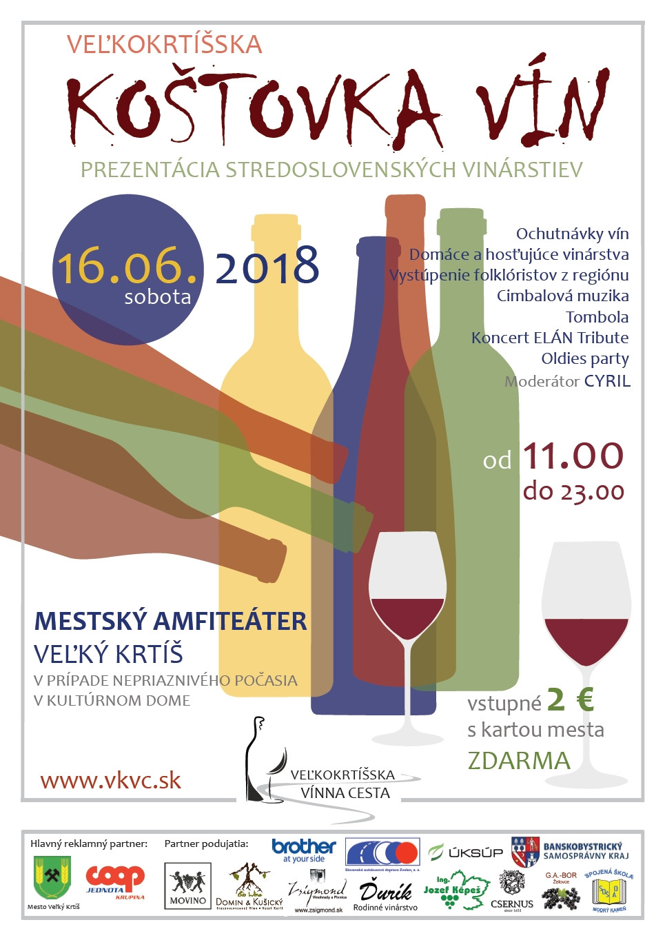 Veľkokrtíšska KOŠTOVKA vín (16.6.2018)