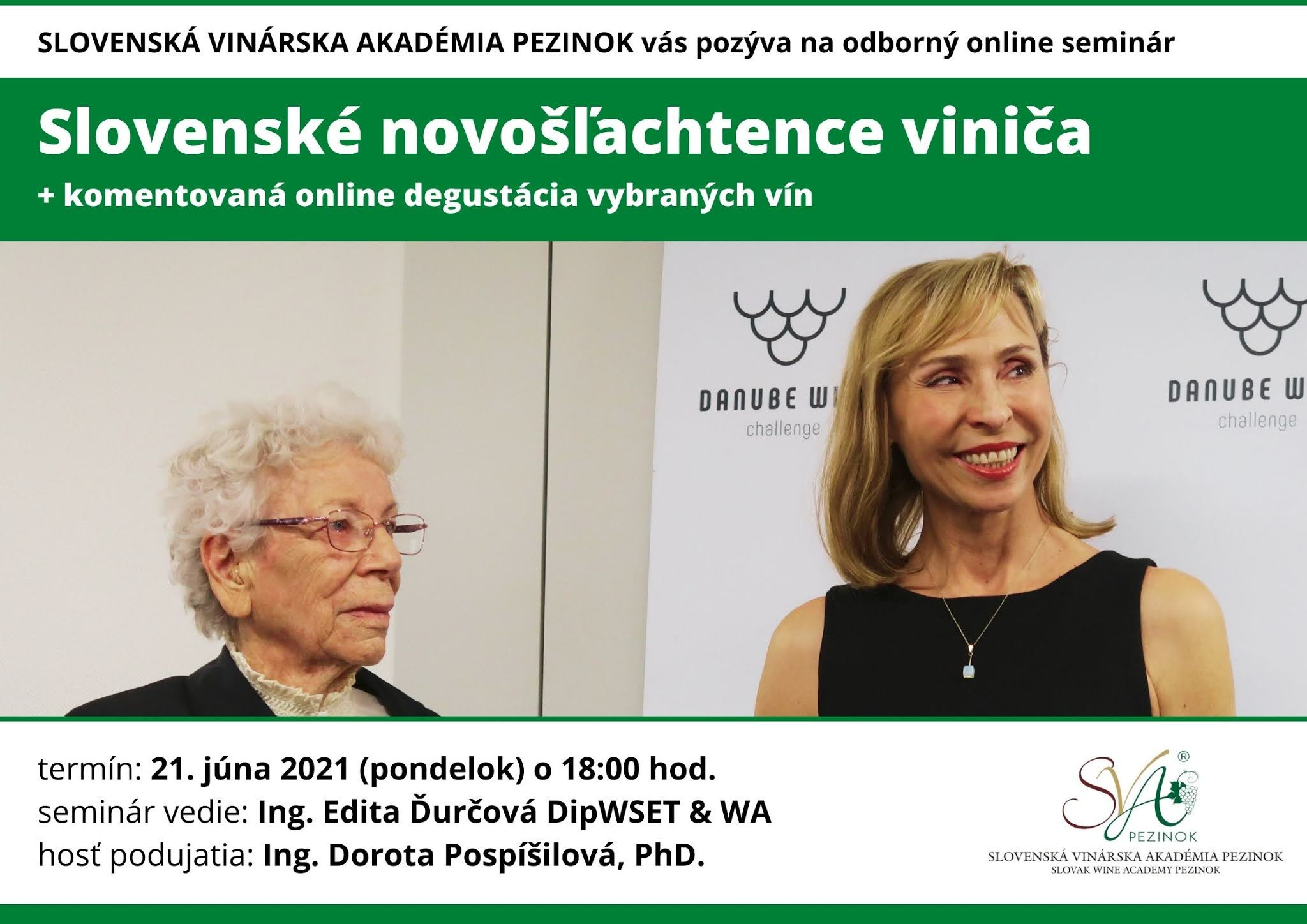 Slovenské novošľachtence – online seminár + degustácia