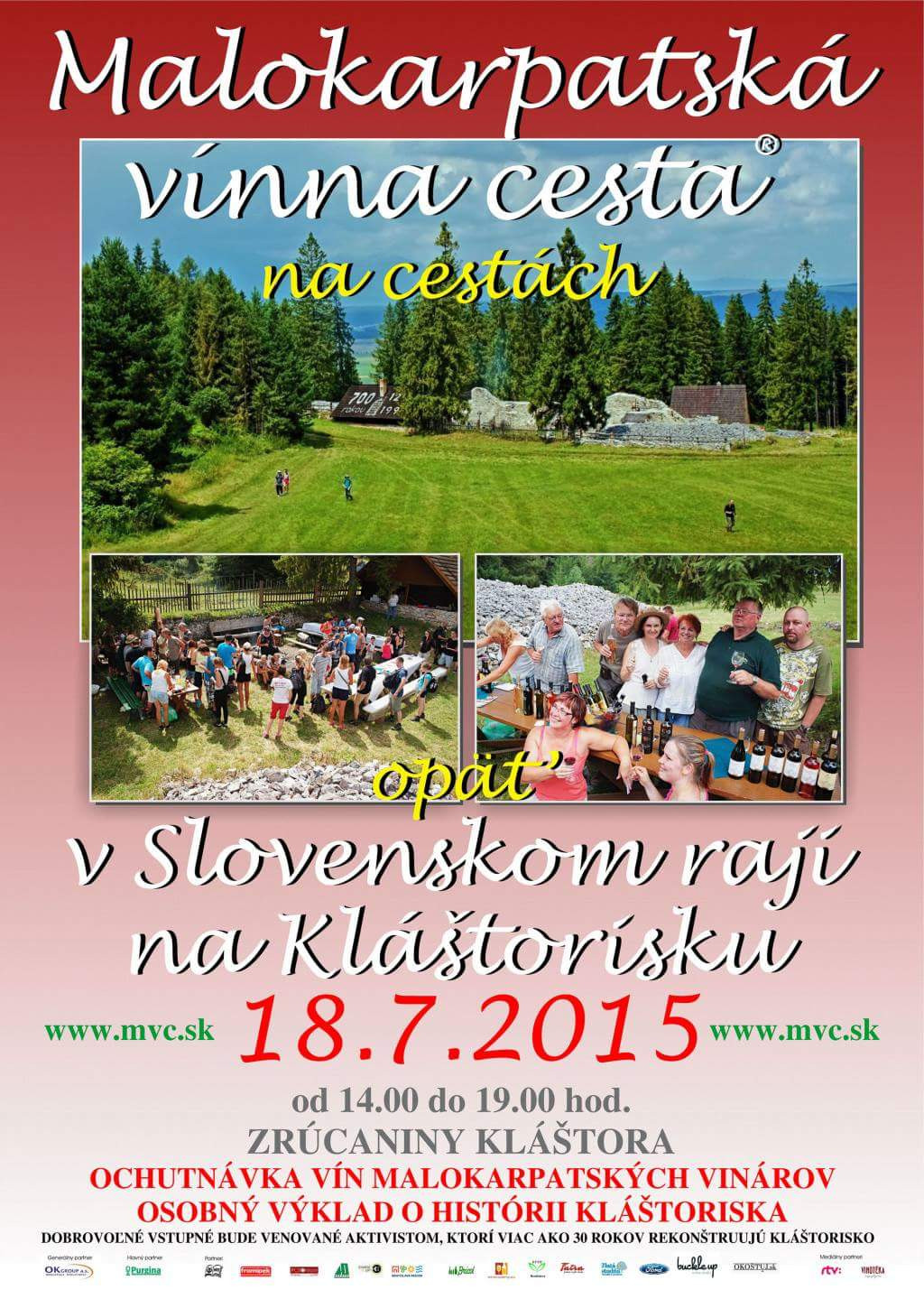 MVC na cestách – Kláštorisko (18.7.2015)
