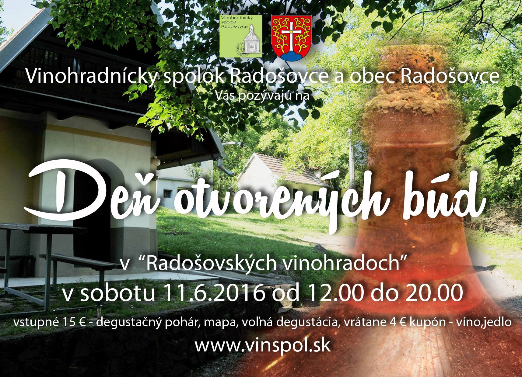 Deň otvorených búd v Radošovciach (11.6.2016)
