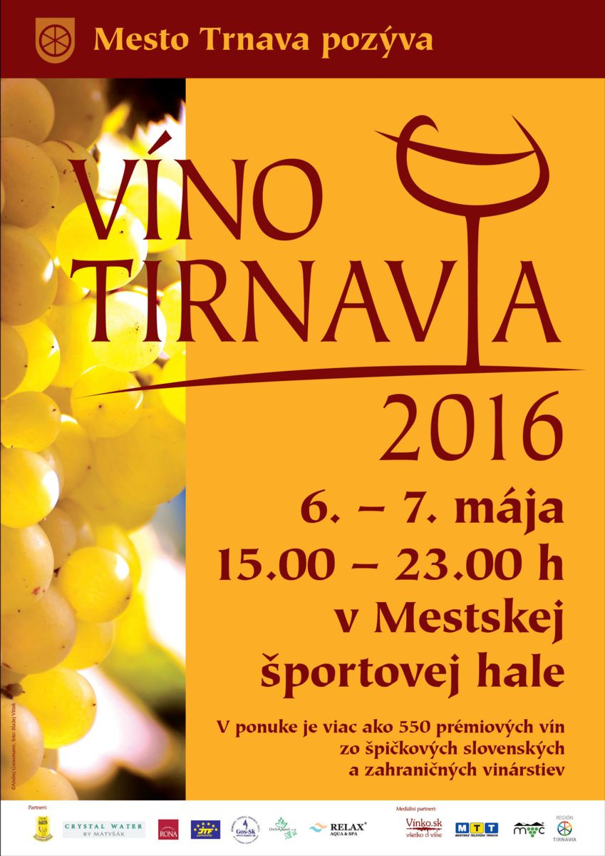 Víno Tirnavia 2016 (6. - 7.5.2016)